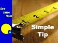 How to Read a US/American Tape Measure or Ruler