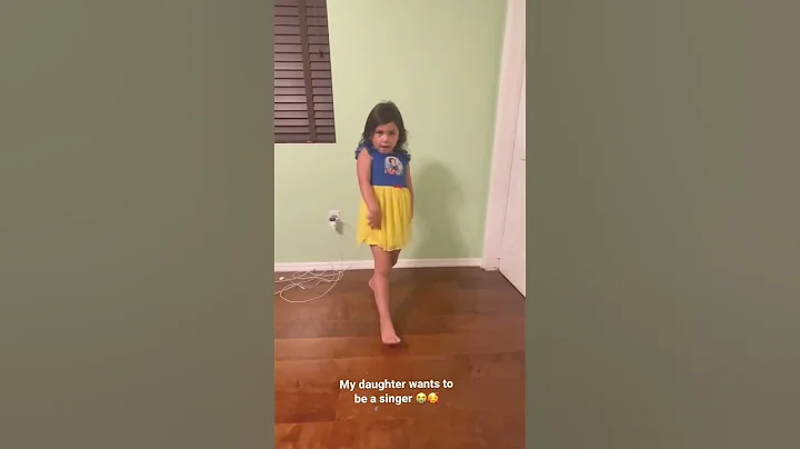 My daughter wants to be a singer
