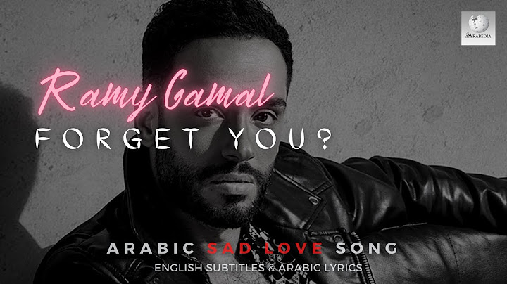 Ramy Gamal - Ansaak -  Learn Arabic