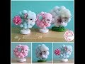 Decorazioni Pasquali fai da te-pecorelle di pompon DIY!!