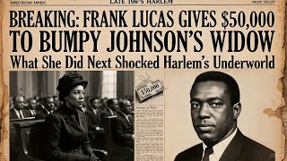Frank Lucas Gave $50,000 to Bumpy Johnson’s Widow at the Funeral — What She Did Shocked Everyone