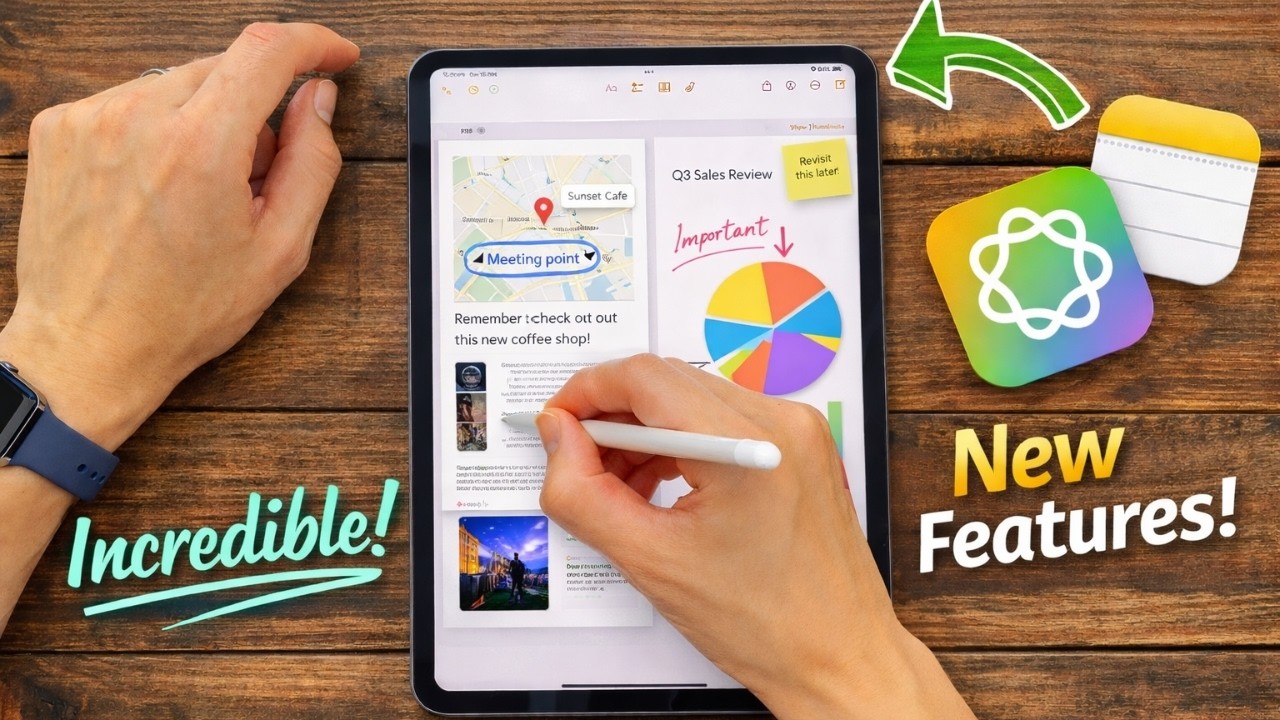 Apple Notes on iPad Is More Useful Than EVER - YouTube