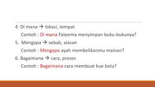 PPT Kata Tanya PPT Kata Tanya