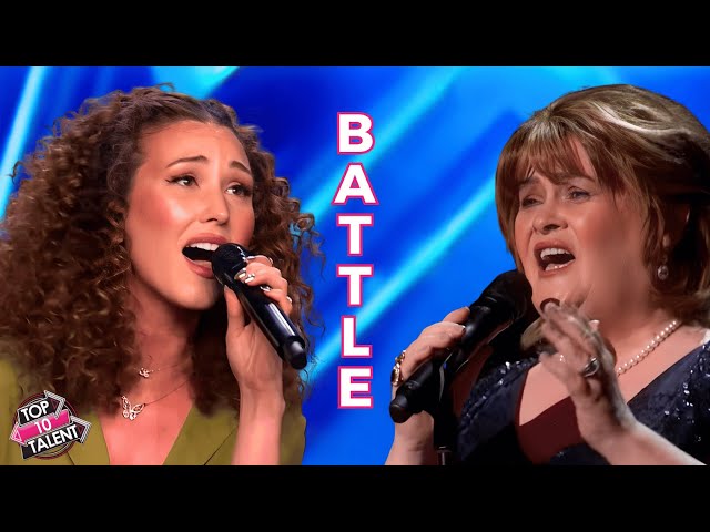 Loren Allred BATTLES Susan Boyle - Who Is Your Winner? class=