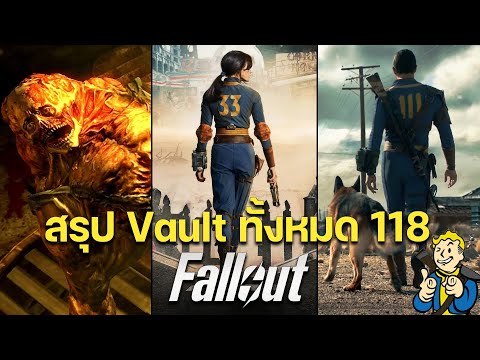 เกิดอะไรขึ้น Vault ในหลุมหลบภัย [1-118] ประวัติทั้งหมด Fallout 