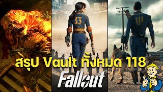 สรุป Vault เกิดอะไรขึ้นในวอลล์ [1-118] ประวัติทั้งหมด Fallout | ☢️ ฟอลล์เอาท์ (เกม / ซีรีย์)