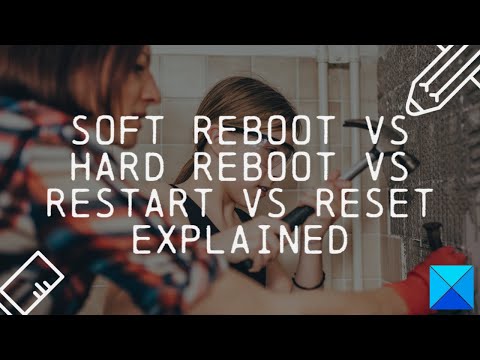 What does a hard reboot do?