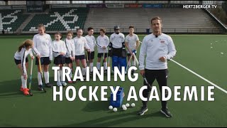 Training with Hertzberger TV | Hockey Academie | Abn Amro