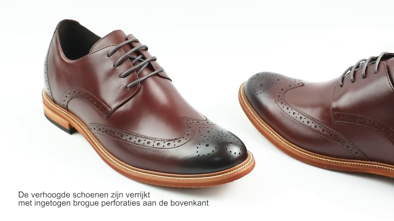 Schoenen die je Langer maken Schoenen met Verhoogde Binnenzool - Chamaripa  - YouTube
