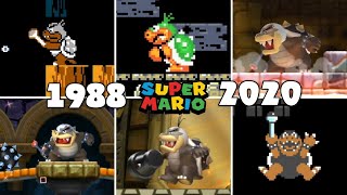 Evolution Of Morton Koopa Jr. Battles In 2D Super Mario Platform Games [19882020]