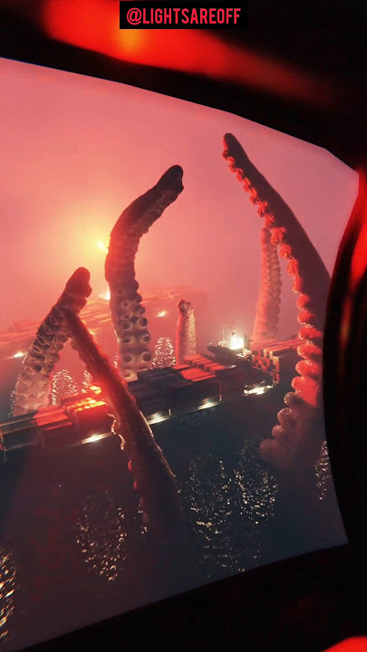 Kraken #viral #kraken #ocean #sea #nightmare #horror #scary #seamonster #animation #cgi