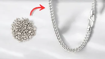 How I Made a Fine 999 Silver Chain with No Soldering!