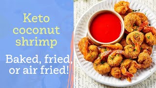 Coconut Shrimp Low carb