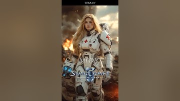 What if Starcraft Was a Movie - Terran Edition📽️ #anime #starcraft #fantasy #aiart #aimovie #medic