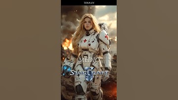 What if Starcraft Was a Movie - Terran Edition📽️ #anime #starcraft #fantasy #aiart #aimovie #medic