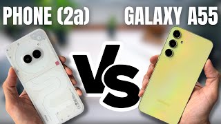 Samsung Galaxy A55 5G vs Nothing Phone 2a: Specs Comparison