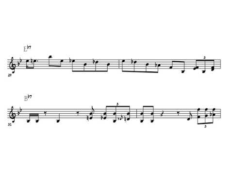 Freddie The Freeloader - Wynton Kelly Transcription