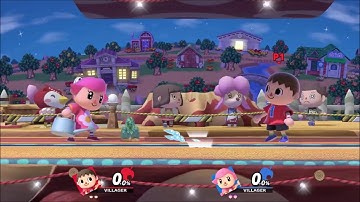 Smash Ultimate Patch 3.1.0 - Villager Up Smash Into Pocketed Tree