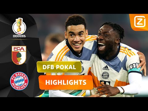 GENIETEN! HET REGENT DOELPUNTEN! 😍☔ | Augsburg vs Bayern München | DFB-Pokal 2022/23 | Samenvatting