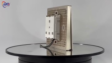 [Simon S6 582023-46] Công tắc 20A 1 chiều, 2 cực, có đèn báo, chuẩn vuông, màu sâm panh