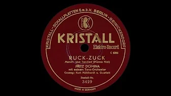 "Ruck-zuck!" (Niel) Fritz Domina 1934 "Ruck-zuck!" (Niel) Fritz Domina 1934
