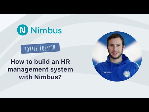 How to build HR management system with Nimbus