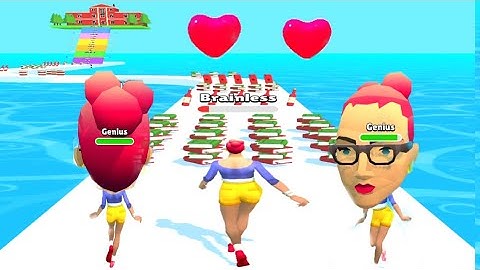 Bighead Run game | Android iOS walkthrough game | big update game | All levels gameplay