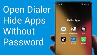 How To Open Hide Apps In Dialer Without Access Code | Hide app access code not working screenshot 3