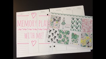 Memory Keeping PWM in B6 Rings - June 2019 ft. The Planner Society