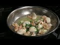 Fettuccini Seafood, with chef Marco Barbaro