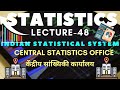 Central statistics office      cso indian statistical system asoexam