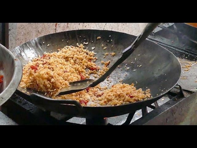 CHICKEN FRIED RICE - SOUTH INDIAN NON VEG RECIPES - 4K VIDEO street food | STREET FOOD