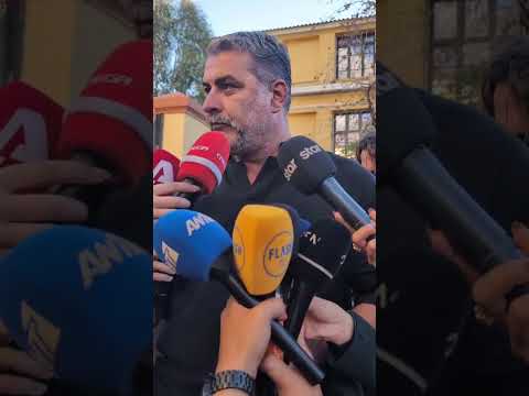 Δηλώσεις Μπισμπίκη έξω από τη Ευελπίδων