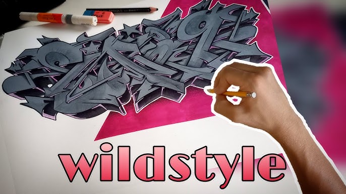 How To Draw Graffiti Letters Wild Style - Advanced Tutorial