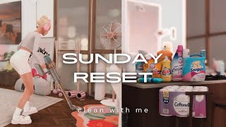 MY SUNDAY RESET ROUTINE | how i maintain a clean home  The Sims 4 Vlog