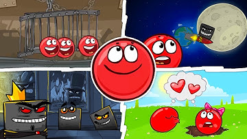 RED BALL 4: STANDARD vs REVERSE VIDEO 