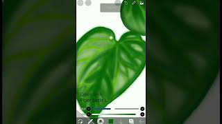 Menggambar Daun Sirih #ibispaint#shorts #daun #viralindonesia #belajargambar