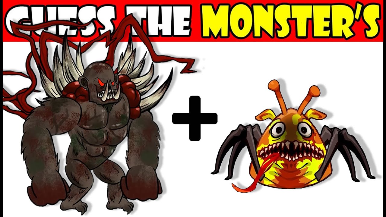 Guess The MONSTER By EMOJI & VOICE | Zoochosis Monster Animation