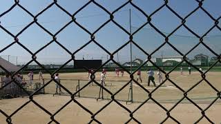 2018IH  女子ソフトボール 1回戦 日南学園（宮崎県）対 奈良女（奈良県）