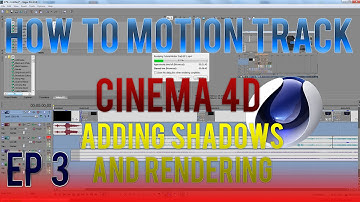 3D Motion Tracking Tutorial | EP 3 | Cinema 4D, Shadow and Rendering