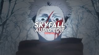 skyfall x climax (where you go, I go) - adele [edit audio]
