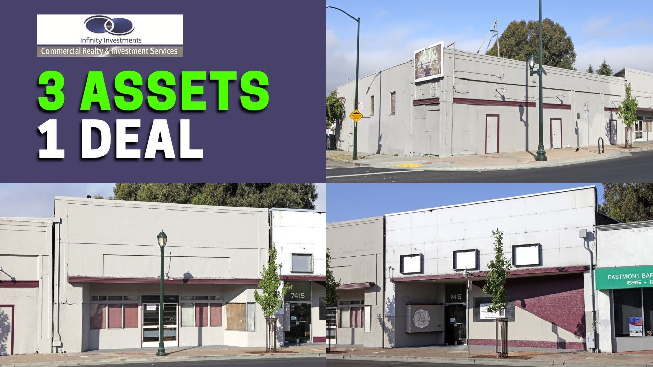 3 Assets, 1 Deal: Mixed-Use Retail Redevelopment Project For Sale