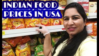 INDIAN FOOD PRICE IN USA|INDIAN GROCERY COST IN AMERICA|APNA AMERICA