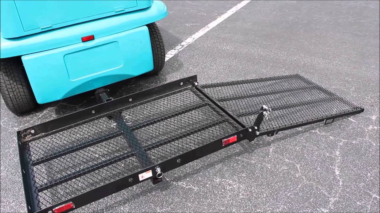folding wheelchair carrier
