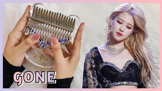 Rosé Blackpink - Gone Kalimba Cover With Notes
