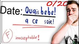 LES COPIES DES ÉLÈVES LES PLUS DRÔLES !