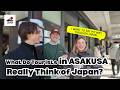 I want to eat my way through Japan! | Japan Street Interviews in ASAKUSA (Japan Travel 2026)