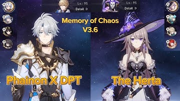 E0S0 PHAINON X E0S0 DPT & E0S1 THE HERTA | MEMORY OF CHAOS | V3.6