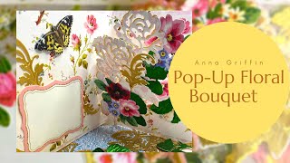 Anna Griffin Pop-up Floral Bouquet Dies Card Tutorial by Shar Cards 2,123 views 2 years ago 23 minutes