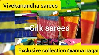 100%pure silk sarees @anna nagar / vivekanandha sarees/house of silkcotton & pure silk | tamil |2019 screenshot 2